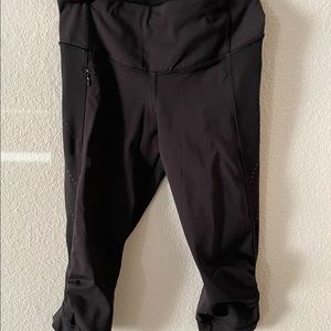 Workout cropped leggings